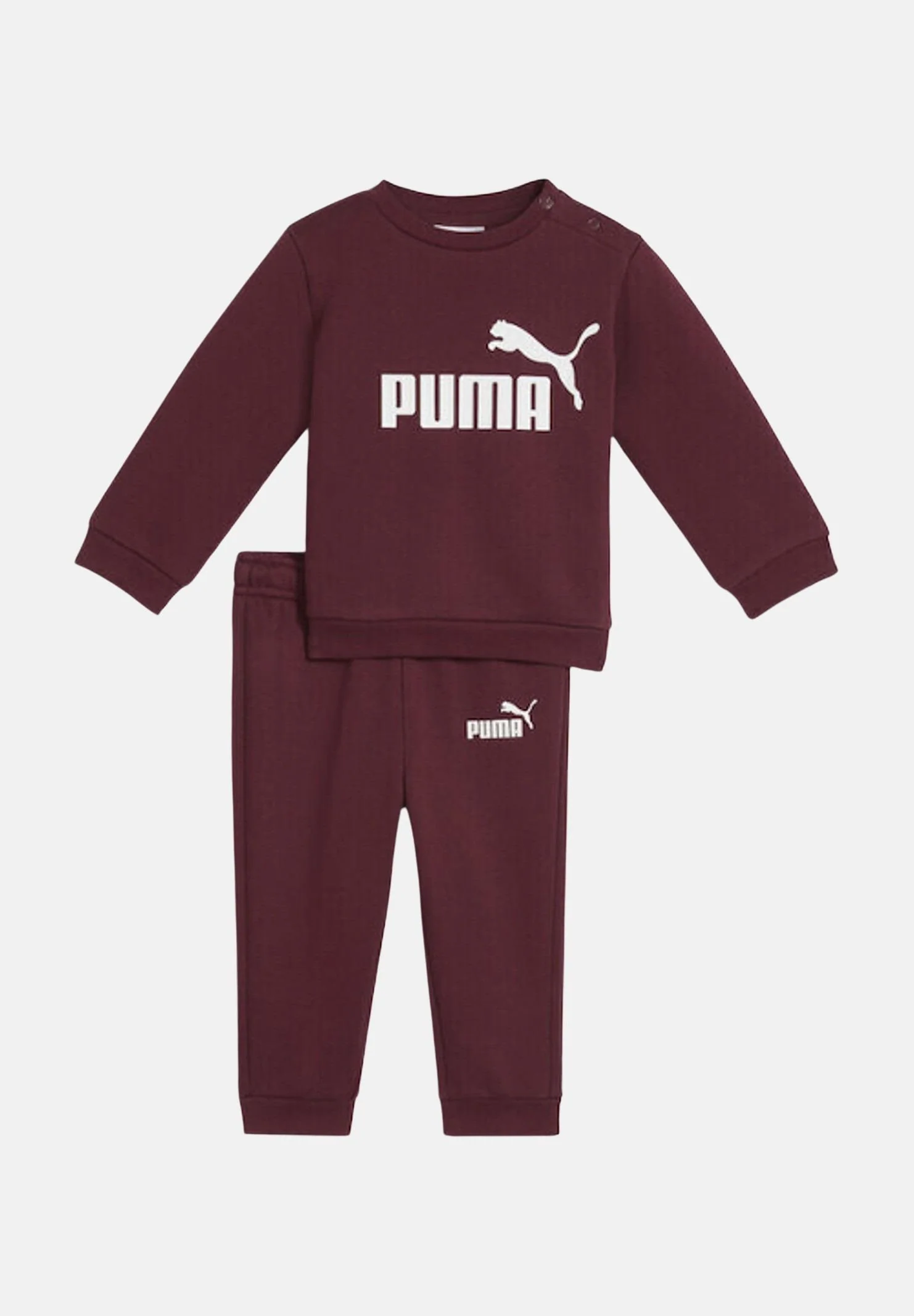 Image of PUMA Tuta Minicats Essentials boredeaux da neonato