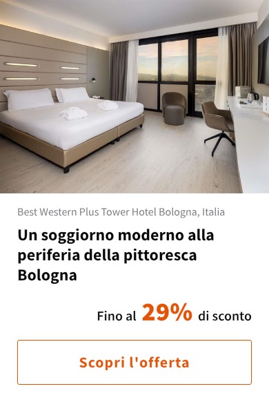 Un soggiorno moderno alla periferia della pittoresca Bologna