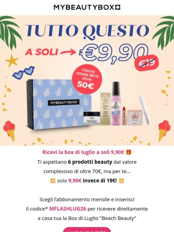 Jekoo, ricevi la box di luglio a soli 9,90€ 😱