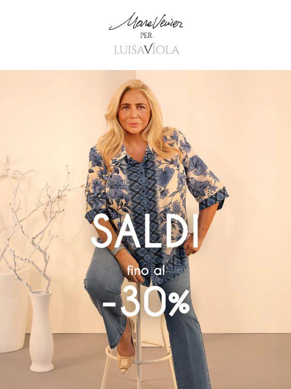 Fino al -30% sulla collezione Mara Venier per Luisa Viola