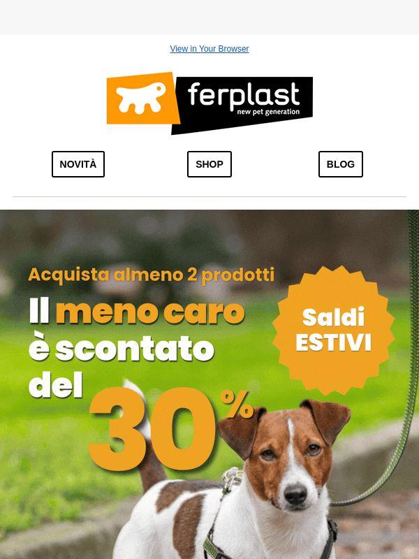 SALDI 🏖️ Acquista 2 prodotti, il meno caro -30%