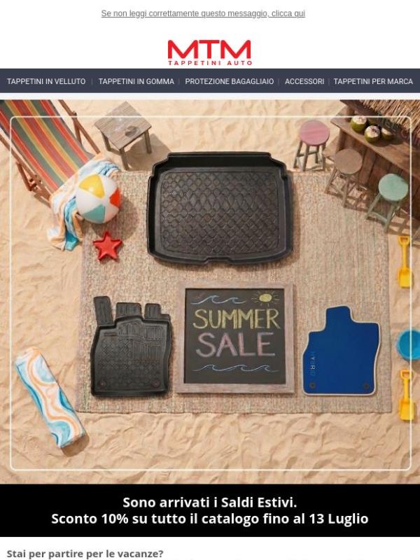 🚘 Saldi Estivi MTM: -10% su tutto fino al 13 Luglio