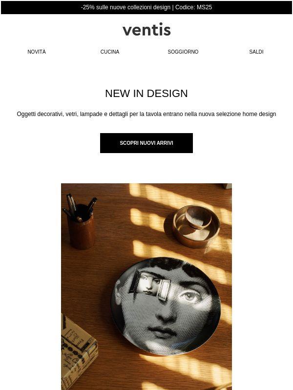 Nuovi arrivi design