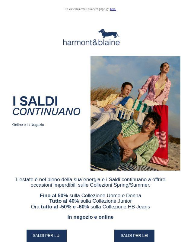 Saldi | Nuovi articoli al -50%