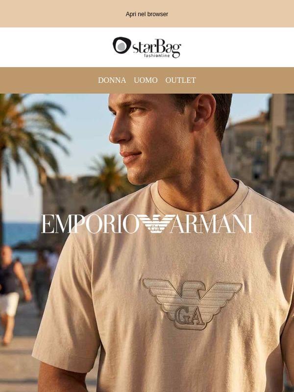 ◆ Emporio Armani al -50% su Starbag