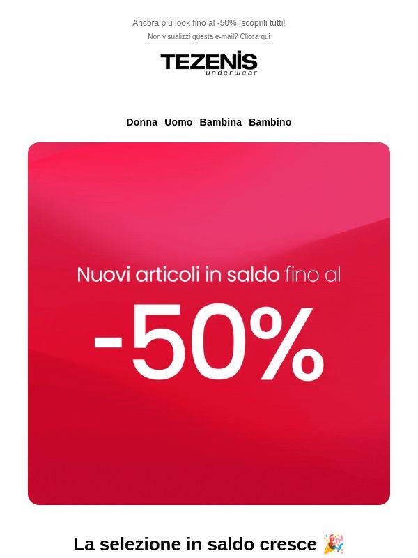 Nuovi articoli in SALDO  🏷️💥