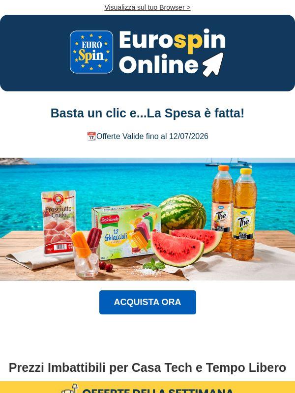 Offerte stratosferiche su Eurospin Online!