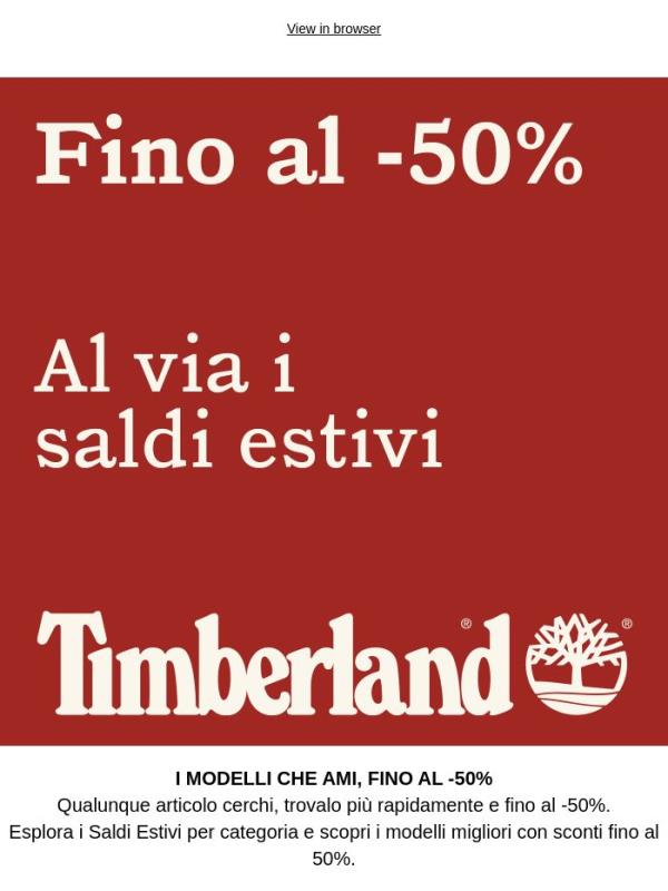 Saldi Estivi con sconti fino al 50%