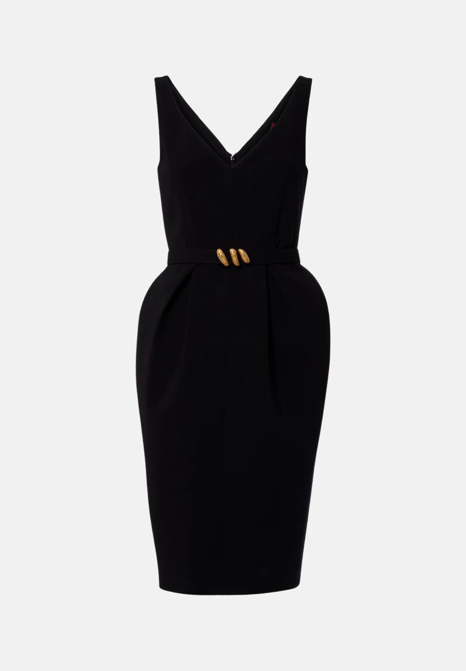 Image of MAX MARA STUDIO Abito midi Mseulivo color Nero, nero, da donna.