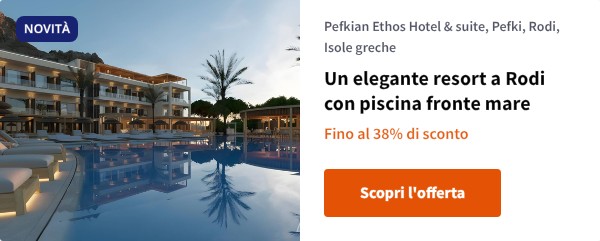 Un elegante resort a Rodi con piscina fronte mare