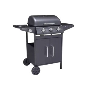 PYRAMIDEA Barbecue A Gas BBQ3PL1 3 Fuochi Potenza 2.9 KW + 1 Laterale Potenza 2.5 KW