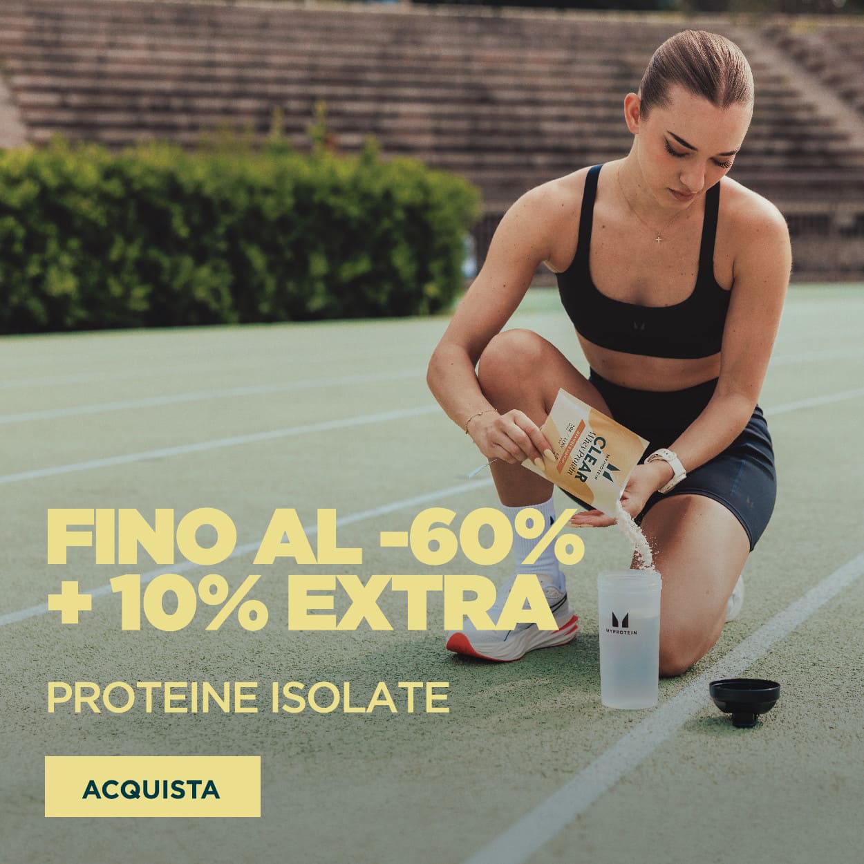 10% extra proteine isolate
