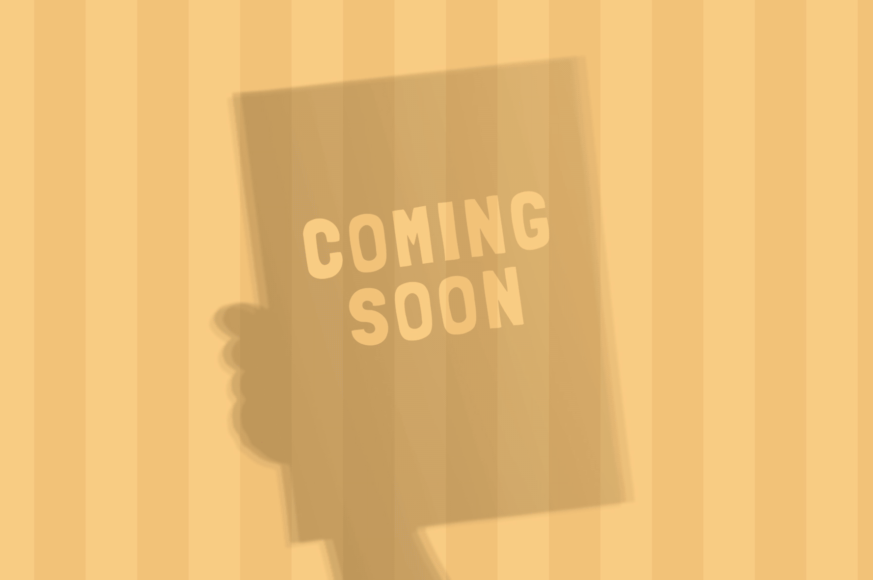 Gif coming soon della nuova collezione