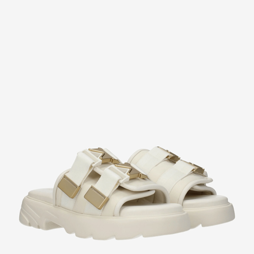 Bottega Veneta Slippers and Clogs Men Fabric Beige/Rope
