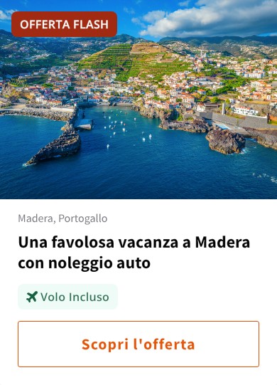 Una favolosa vacanza a Madera con noleggio auto