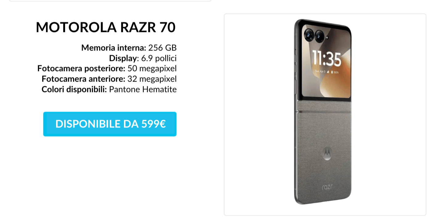 Motorola Razr 70 5G | Phoneclick
