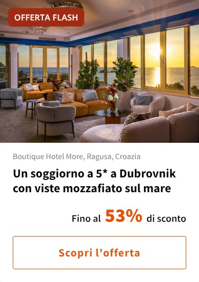 Un soggiorno a 5* a Dubrovnik con viste mozzafiato sul mare