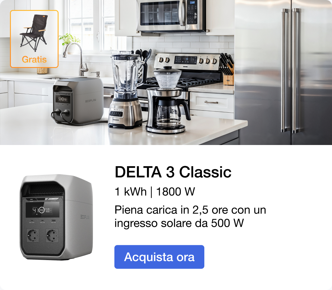 DELTA 3 Classic: 1kWh, 1800W