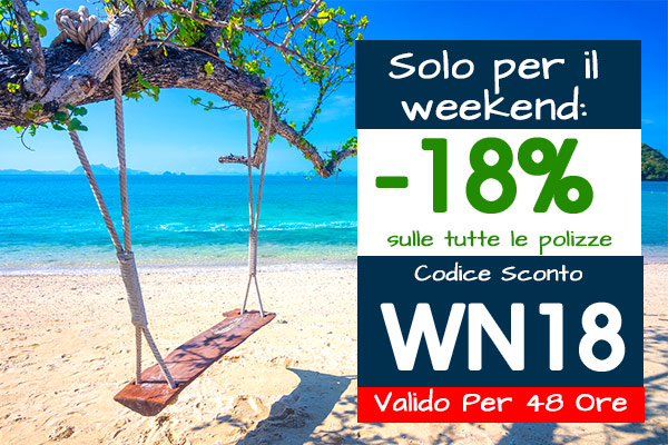 Sconto del 18% sulla tua polizza