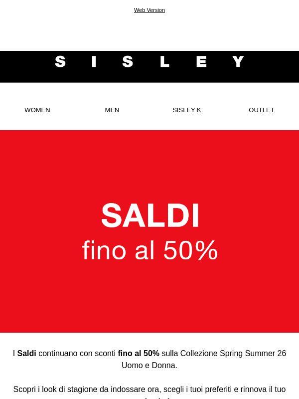 Saldi: Fino al 50% di sconto sui tuoi preferiti