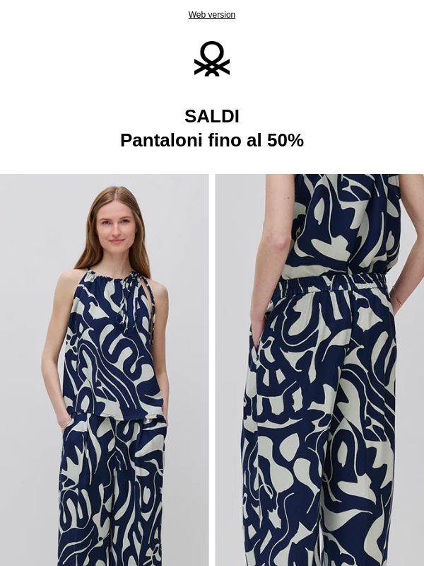 I pantaloni per l’estate: ora scontati fino al 50%