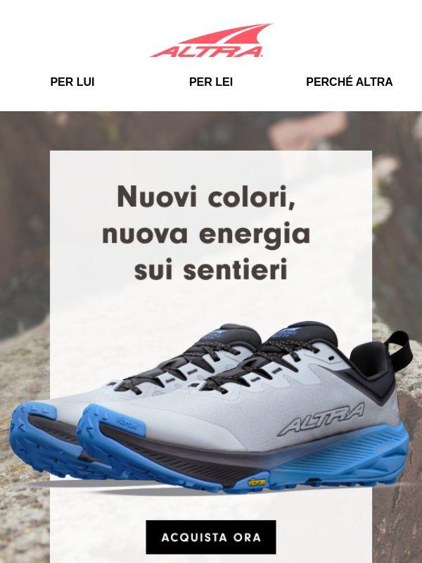 Nuovi colori per il tuo trail