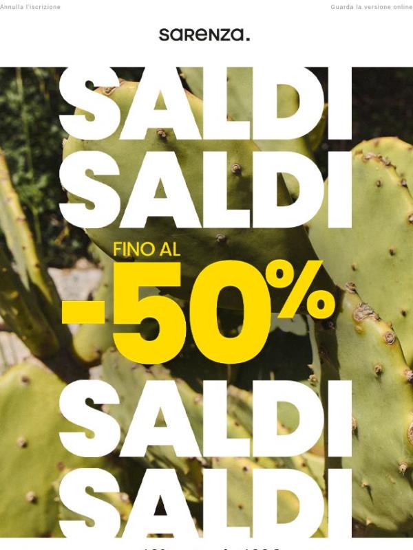 Ultime ore 🔥 -10% in più sui tuoi articoli in saldi!