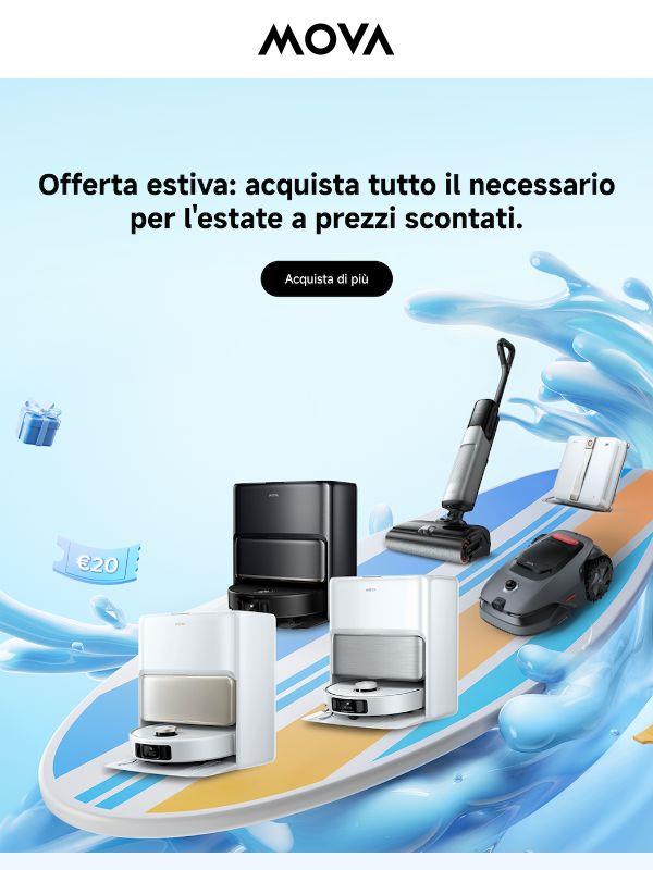 ☀️Offerta estiva: acquista tutto il necessario per l'estate a prezzi scontati.