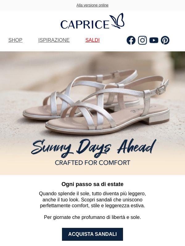 🌴 Giorni di sole. È tempo di sandali