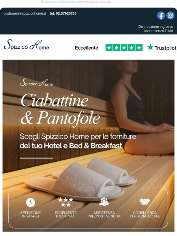✨ Sai qual è la ciabattina che i tuoi ospiti notano per prima? 👈