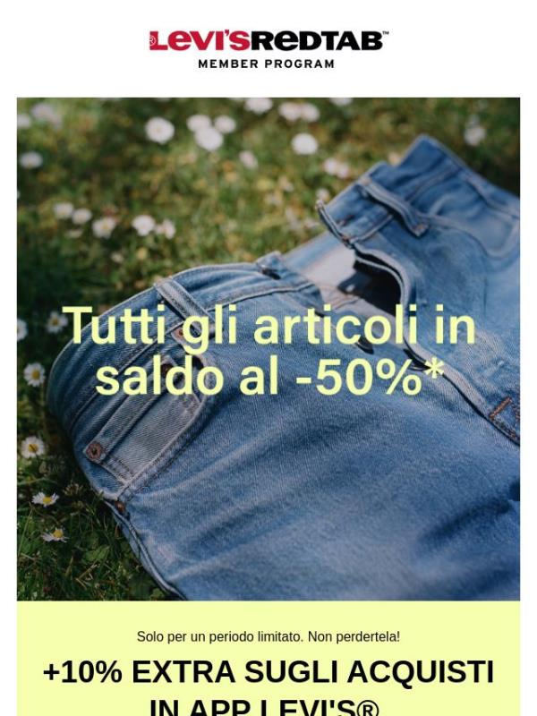 Fino al 50% di sconto su articoli selezionati*