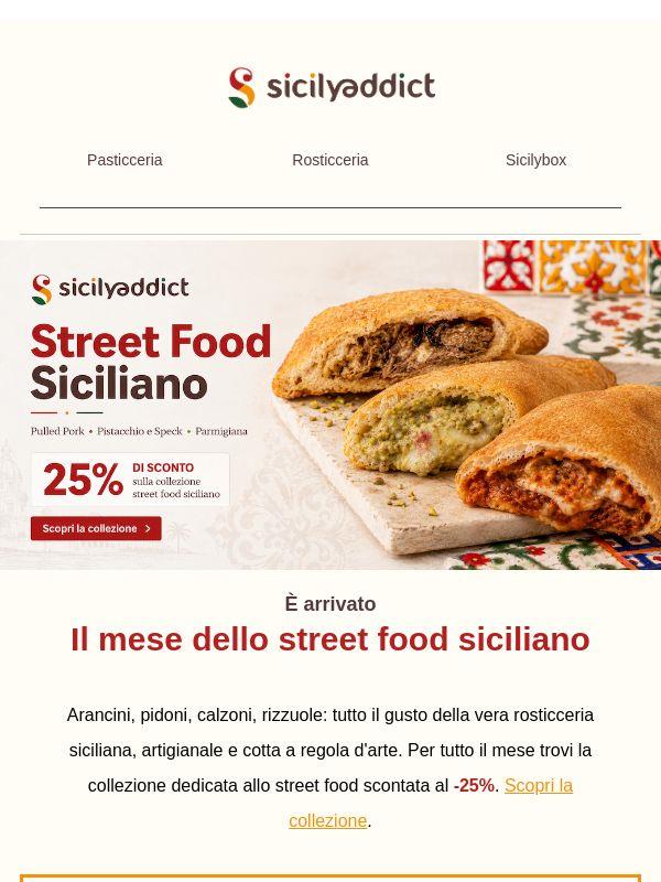 🍴 -25% sulla collezione Street Food Siciliano