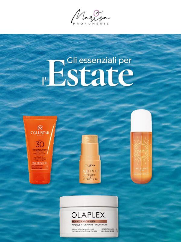 4 prodotti essenziali per l'estate ☀️