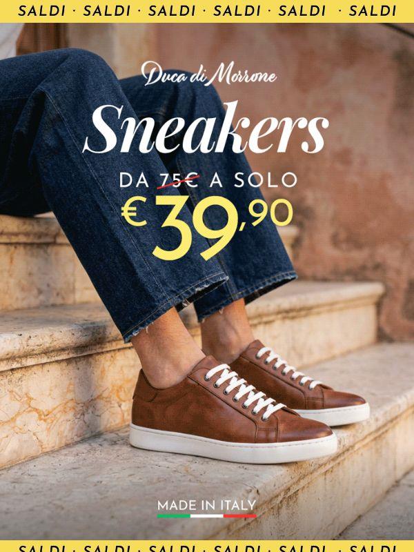 La sneaker che volevi, al prezzo che aspettavi