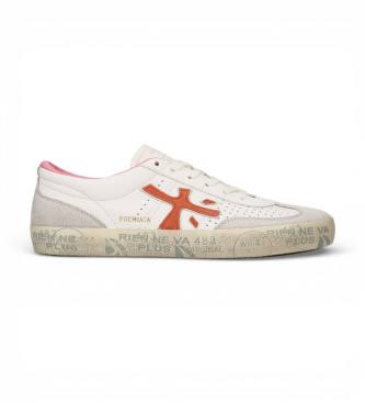 Davidd 8097 Scarpe da ginnastica in pelle bianca