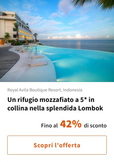 Un rifugio mozzafiato a 5* in collina nella splendida Lombok