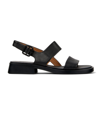 Sandali Dana in pelle nera