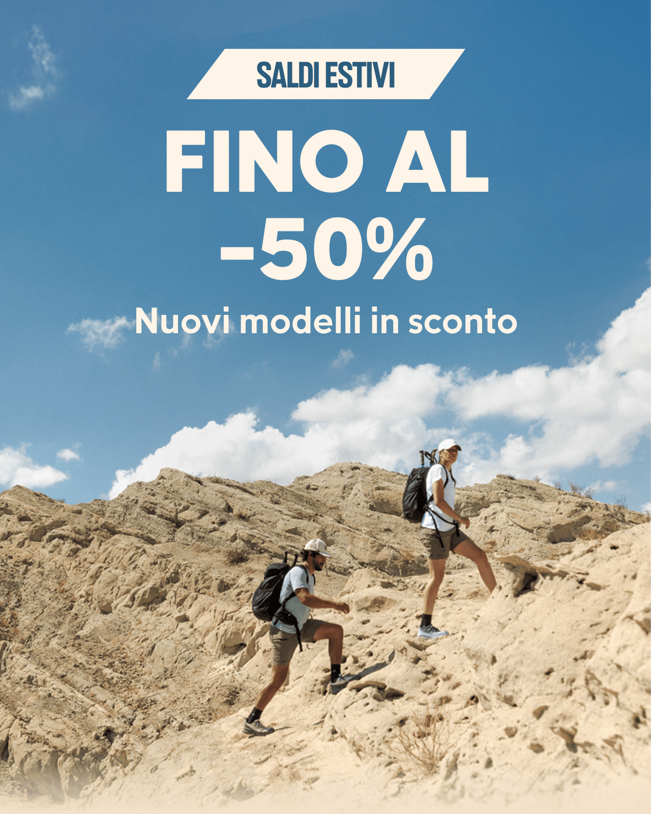 SALDI ESTIVI Fino al -50%