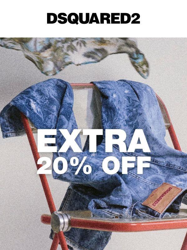 Your Extra 20% Off Starts Now