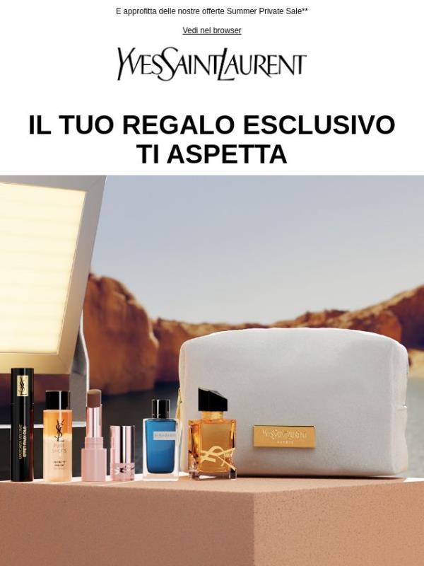 Svela il tuo regalo esclusivo