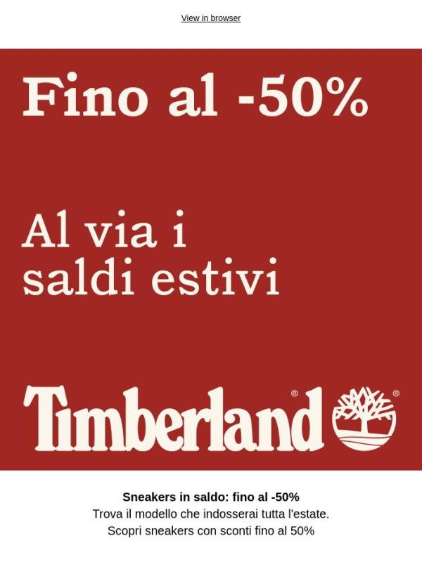 Saldi estivi: sneakers fino al -50%