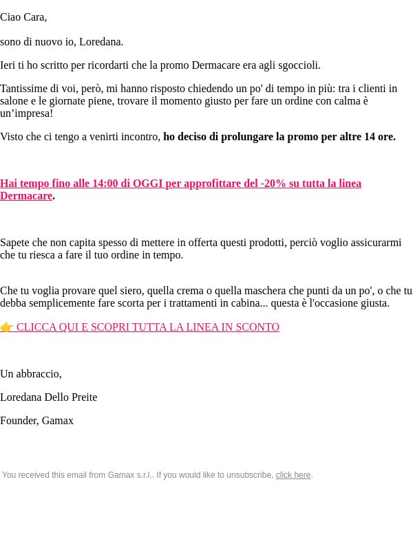La promo Dermacare non è ancora finita (per voi)