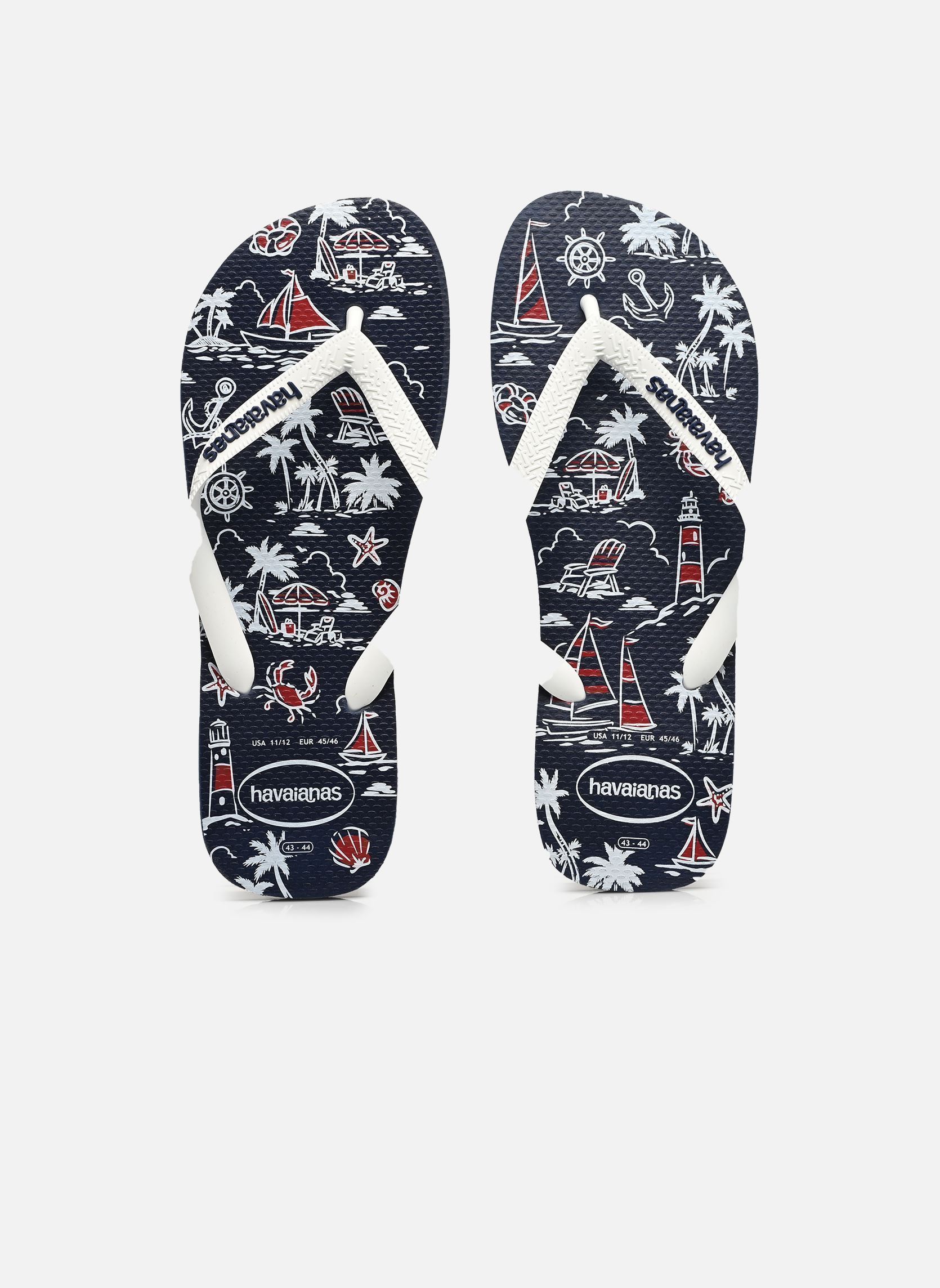  Havaianas Tongs Top Nautical homme bleu