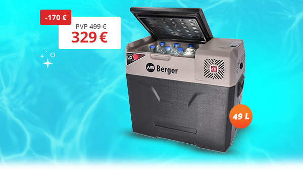 Frigorifero portatile a compressore Berger B50-T da 49 litri
