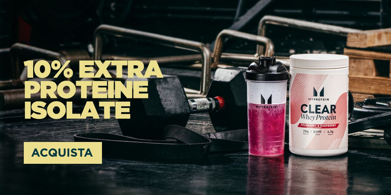 10% extra proteine isolate