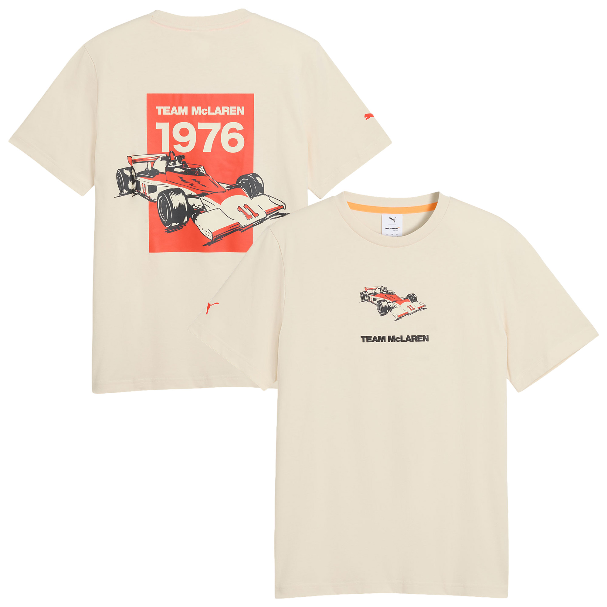 Maglietta grafica McLaren - Beige - Unisex
