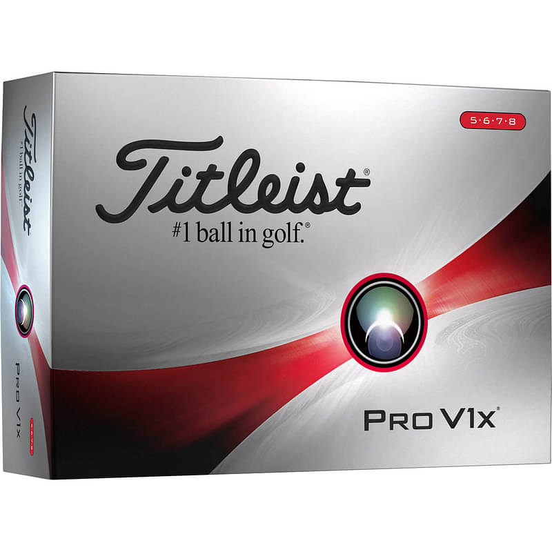 Palline da golf Pro V1x High Numbers 2023 - Confezione da 12 pezzi