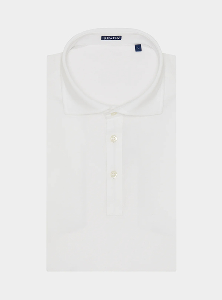 Polo manica corta in cotone piquet