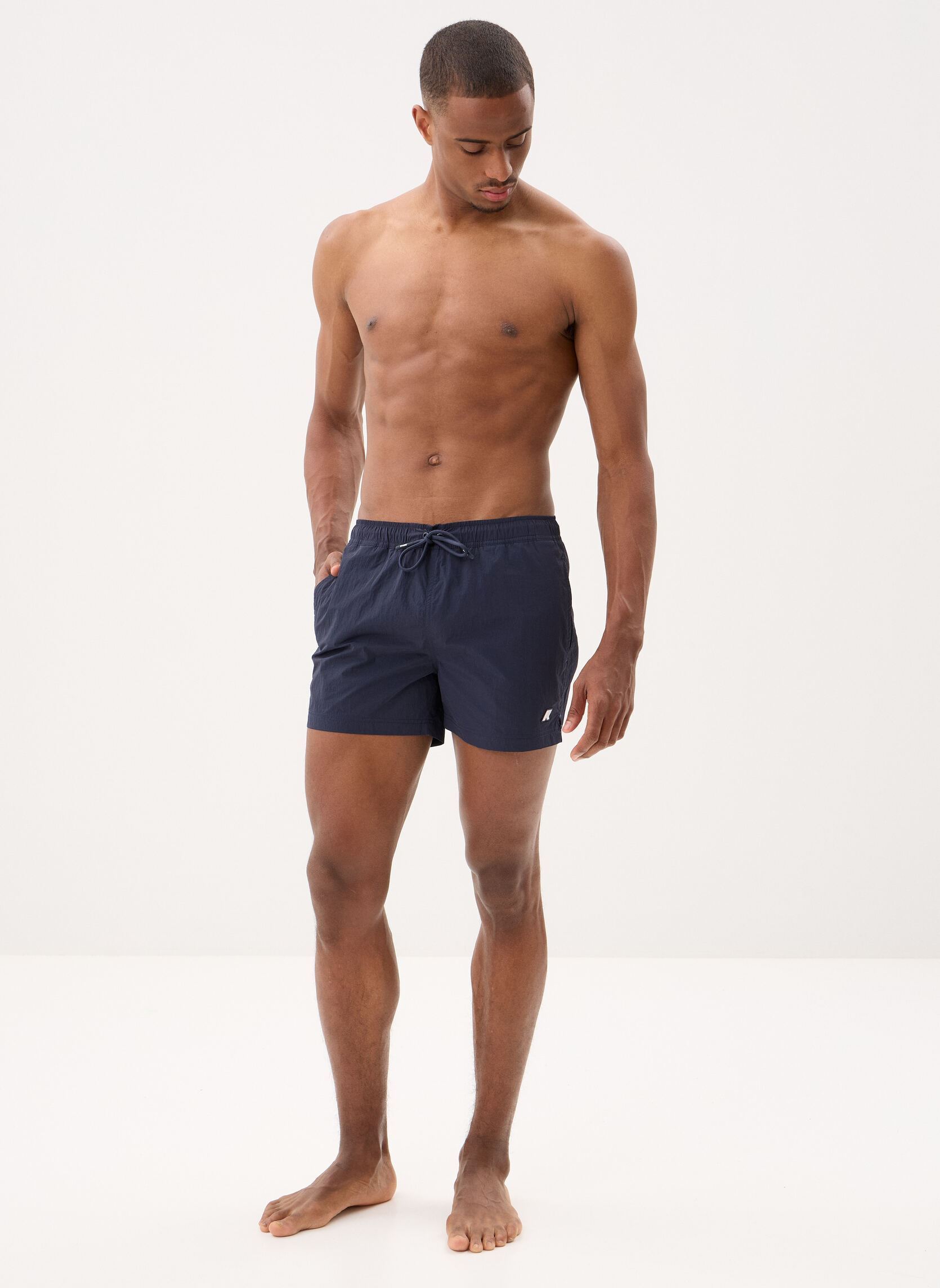 K-Way Shorts de bain Hazel Beach homme bleu