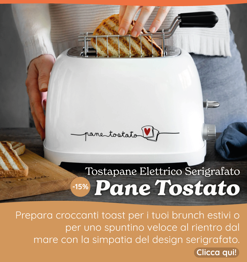 Tostapane Elettrico Serigrafato - Pane Tostato